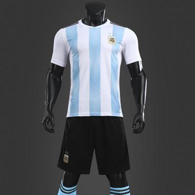 珂卡慕(KEKAMU)2021足球服 球服套装 球迷套装 德国阿根廷足球训练服运动套装