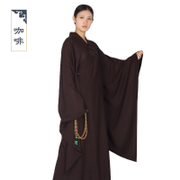 珂卡慕(KEKAMU)僧服海青居士服男女夏季法会大袖麻纱海清衣服佛女透气海清服