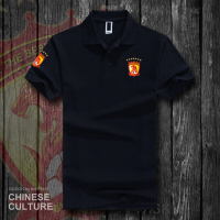 珂卡慕(KEKAMU)广州恒大Polo衫短袖衫新款男士中超队服夏季薄款球衣