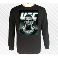 珂卡慕(KEKAMU)2020康纳麦格雷戈嘴炮UFC综合格斗拳击运动长袖卫衣春MMA圆领针织打底衫