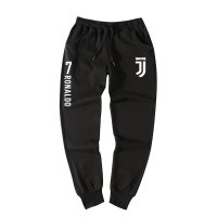 珂卡慕(KEKAMU)春男女束脚裤收缩口卫裤2020尤文图斯队服小脚运动长裤子C罗CR7足球休闲棉裤