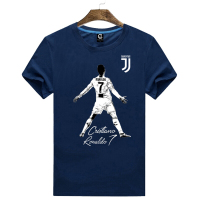 珂卡慕(KEKAMU)新款尤文图斯C罗短袖CR7世纪转会尤文T恤JUVENTUS球迷纪念上衣
