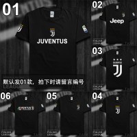 珂卡慕(KEKAMU)尤文图斯C罗短袖尤文球衣新赛季训练服意甲足球T恤夏季休闲上衣