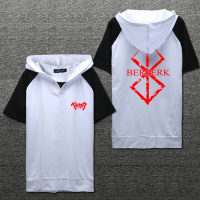 珂卡慕(KEKAMU)剑风传奇短袖卫衣Berserk烙印勇士格斯动漫周边外套连帽衫