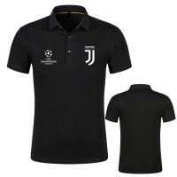 珂卡慕(KEKAMU)新款尤文图斯欧冠C罗POLO衫短袖纪念翻领T恤男女休闲运动上衣