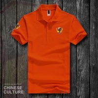 珂卡慕(KEKAMU)中超贵州恒丰翻领Polo衫中甲队服球迷T恤夏季足球运动短袖