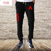 珂卡慕(KEKAMU)APEX英雄游戏周边小脚裤子学生卫裤运动长裤休闲裤修身束脚裤