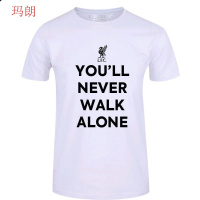珂卡慕(KEKAMU)利物浦Liverpool红军利记短袖T恤你用不独行半截袖