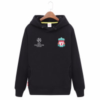 珂卡慕(KEKAMU)红军利物浦欧冠足球连帽卫衣休闲套头外套