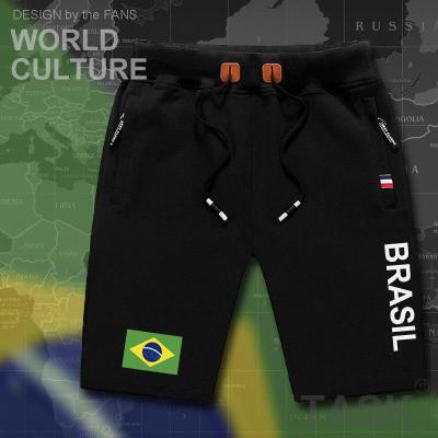 珂卡慕(KEKAMU)巴西足球国家队Brazil运动短裤男装春夏薄款跑步休闲训练裤