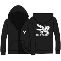 珂卡慕(KEKAMU)崩坏学园3长袖开衫卫衣崩坏三八重樱御神装游戏周边连帽外套