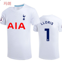 珂卡慕(KEKAMU)英超热刺凯恩孙兴慜短袖T恤队服男足球迷服球衣服训练运动体恤