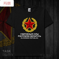 珂卡慕(KEKAMU)白俄罗斯Belarus海军短袖T恤夏季国家舰艇衣服