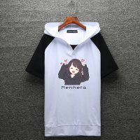 珂卡慕(KEKAMU)menhera酱表情包短袖卫衣连帽外套男女cos二次元动漫衣服