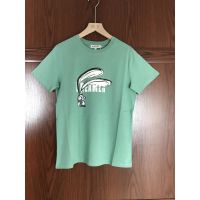 珂卡慕(KEKAMU)短袖T恤女2020夏季新款休闲时尚百搭白色字母印花圆领宽松大码显瘦体恤洋气潮