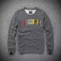 珂卡慕(KEKAMU)美国Abercrombie Fitch 男秋季新款AF圆领运动小鹿套头卫衣打底衫