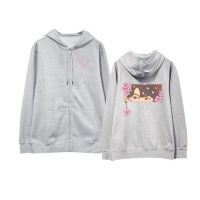 珂卡慕(KEKAMU)BTS防弹少年团卫衣周边连帽衫手绘应援服拉链开衫外套男女春秋装