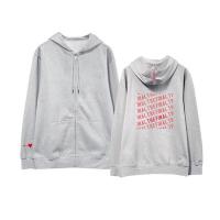 珂卡慕(KEKAMU)BTS防弹少年团周边新专辑演唱会同款拉链卫衣外套男女加绒衣服潮