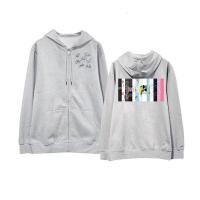 珂卡慕(KEKAMU)BTS防弹少年团周边六周年各专辑应援连帽衫卫衣拉链外套男女春秋