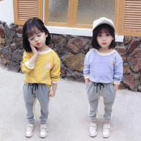 珂卡慕(KEKAMU)儿童套装2岁女宝宝套装3岁女童春季卫衣套装纯棉一周岁婴儿外出衣服女童秋装儿