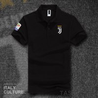珂卡慕(KEKAMU)尤文图斯C罗短袖T恤运动翻领Polo衫新款尤文意甲队服夏季足球上衣