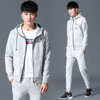 珂卡慕(KEKAMU)连帽卫衣男2020新款男装潮流休闲装衣服男士外套