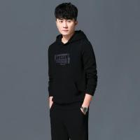 珂卡慕(KEKAMU)运动套装男2020新款休闲装男士连帽卫衣套装运动服套装男