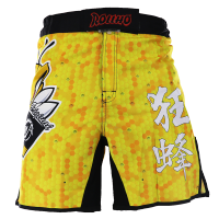 珂卡慕(KEKAMU)狂蜂MMA搏击运动健身短裤UFC综合格斗泰拳散打训练裤色