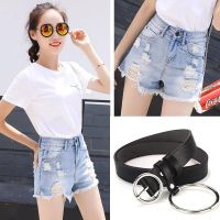 珂卡慕(KEKAMU)新款破洞牛仔短裤女夏学生韩版宽松百搭高腰阔腿裤子热裤超短裤潮