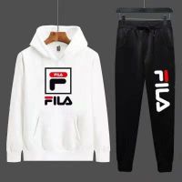 珂卡慕(KEKAMU)春季男士休闲运动服两件套装加绒加厚卫衣韩版青少年学