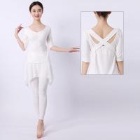 珂卡慕(KEKAMU)瑜伽服女套装秋春季俞加训练服女瑜伽服运动套装女雪纺裙裤显瘦练功形体舞蹈服拉丁跳健身服