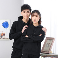 珂卡慕(KEKAMU)超柔绒全棉套头连帽高品质卫衣工作服团建服丝网印烫画刺绣花