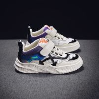 珂卡慕(KEKAMU)童鞋男童鞋子2021春季新款韩版中大童运动休闲鞋时尚儿童板鞋软底