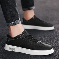 珂卡慕(KEKAMU)男鞋2021新款板鞋潮流韩版百搭休闲鞋透气小白鞋子男潮鞋