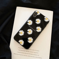 日韩清新小雏菊iphone11promax手机壳苹果se/7/6s/9防摔玻璃壳苹果x/xs/xr/max男女款ipho