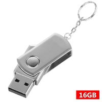 【即插即听】汽车车载u盘16g/32g流行dj音乐优盘mp3汽车用品-06|银色 16G【可存3000歌+150MV】