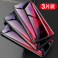 k20pro全屏钢化玻璃贴膜蓝光无白小米红米redmik30手机边防指纹防爆膜k20钢化膜全包抗5g版覆盖
