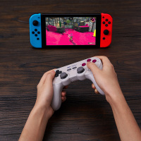 steam安卓任天堂8bitdo手机nspc电脑switch蓝牙手柄八位堂sn30pro+无线游戏机国产体感握把摇杆连发