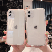 苹果x手机壳简约透明iphone11硅胶套pro防摔xsmax全包边八8plus软壳七7plus男女款保护套情侣xr网红