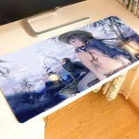 锁边加厚鼠标垫超大号键盘垫女办公office快捷键游戏电脑键盘大垫