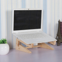 实木笔记本电脑支架立式增高架垫高支架散热底座颈椎桌面创意托架