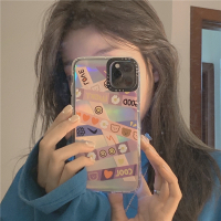 玩胜ins风标签镭射软壳11ProMax苹果X/XS/XR手机壳iPhone7p女8plus/9/SE潮可爱个性创意超火