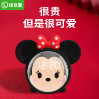 迪士尼正版授权 小熊维尼米奇米妮闹钟无线蓝牙音箱小型音响手机迷你卡通可爱时钟便携式儿童节生日礼物