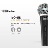 法国 专业ktv有线话筒 家用有线麦克风卡拉ok动圈话筒k歌