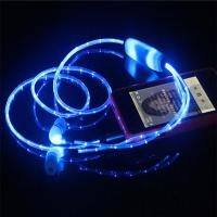 发光闪光流光耳机新款创意入耳式重低音带麦线控个性耳塞手机通用