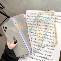 糖果色边框适用11Pro/Max苹果X/XS/XR/SE手机壳iPhone7透明8plus