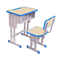 心业钢木环保塑料课桌椅XY-KZ06S课桌椅单人  此产品单件不出售批量请联系客服