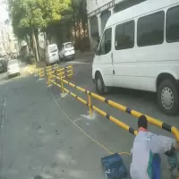 心业开门式路障XY-KMSHL1防护栏  此产品单件不出售批量请联系客服(仅在线下销售,仅供安徽政府部门批量采购)