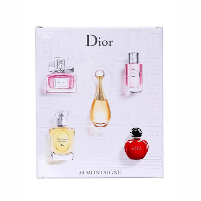 迪奥Dior 城堡五件套装香水 真我花漾甜心茉莉女士礼盒 情人礼物
