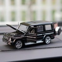 熊山谷 马珂达 奔驰大G合金模型车大G63越野男孩礼物合金玩具车仿真汽车模型 送防滑垫